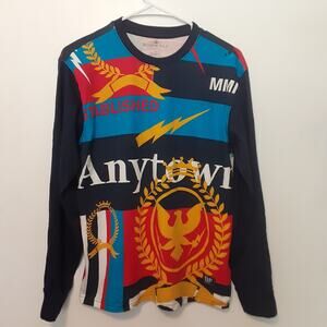 Born Fly Youth L 14-16 T Shirt Multicolor Long Sleeve Tee